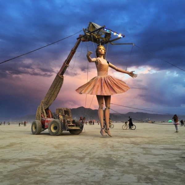 Burning Man: захватывающие фотографии с фестиваля в пустыне