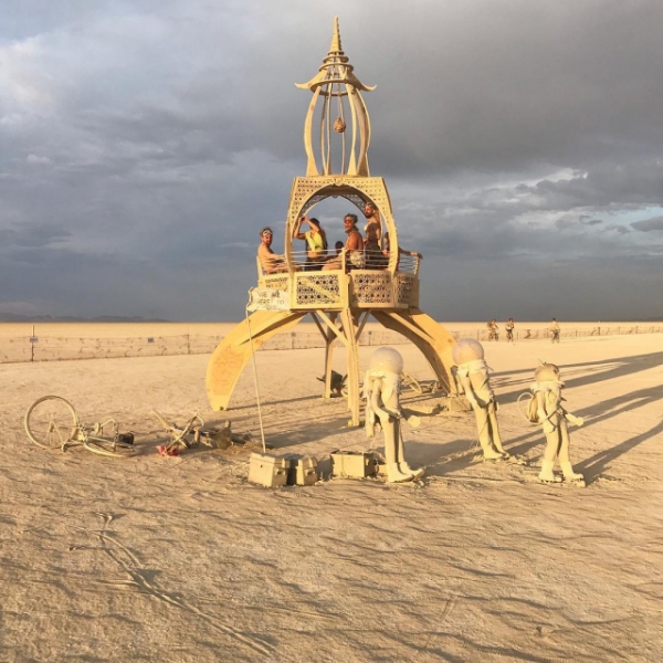 Burning Man: захватывающие фотографии с фестиваля в пустыне