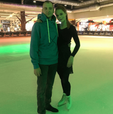 Ольга Фреймут отправилась кататься на коньках